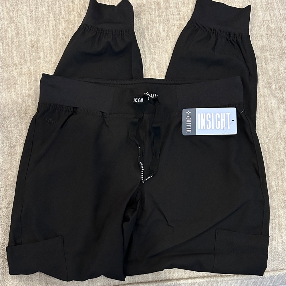 Medcouture black scrub pants